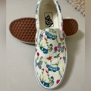 Vans Butterfly Slip on Sneakers - Size 7